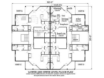 1st Floor Plan, 021M-0014