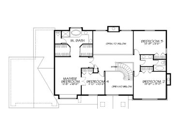 2nd Floor Plan, 022H-0055