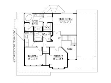 2nd Floor Plan, 035H-0005