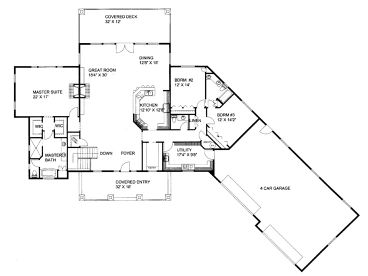 Floor Plan, 012H-0214