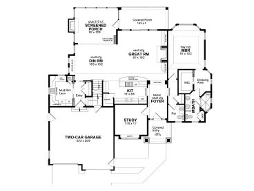 1st Floor Plan, 014H-0084