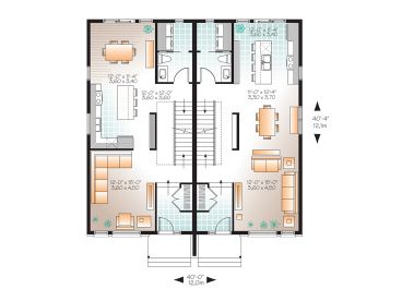 1st Floor Plan, 027M-0054