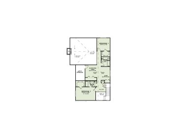 2nd Floor Plan, 025H-0330