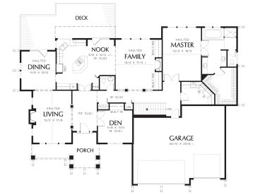 Floor Plan, 034H-0294