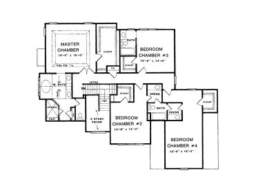 2nd Floor Plan, 019H-0101