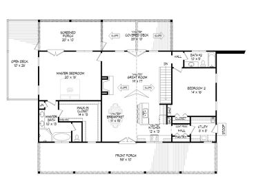 Floor Plan, 062H-0365