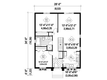 Floor Plan, 072H-0035