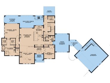 1st Floor Plan, 074H-0267