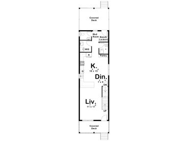 1st Floor Plan, 050H-0331
