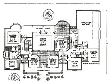 1st Floor Plan, 002H-0076
