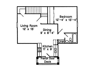 2nd Floor Plan, 054G-0006