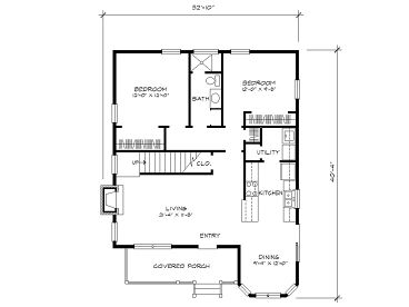 1st Floor Plan, 008H-0039