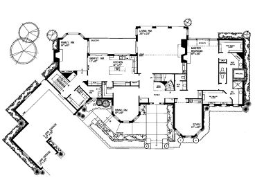 1st Floor Plan, 057H-0010