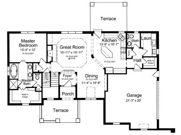 1st Floor Plan, 046H-0059