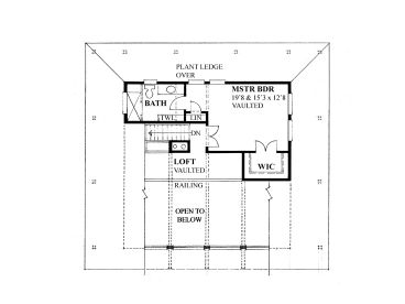 2nd Floor Plan, 010H-0030