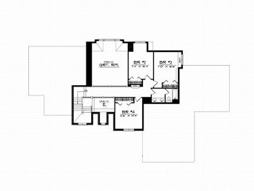 2nd Floor Plan, 020H-0052