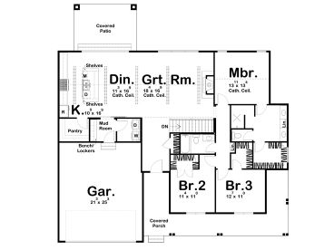 Floor Plan, 050H-0118