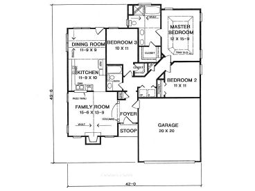 Floor Plan, 019H-0063
