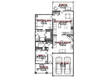 Floor Plan, 073H-0126