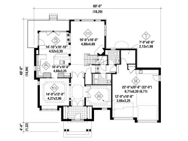 1st Floor Plan, 072H-0151