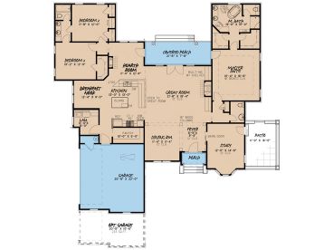 Floor Plan, 074H-0101