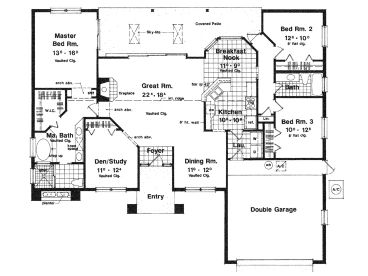 Floor Plan, 043H-0063