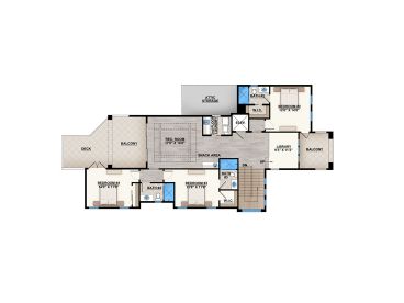 2nd Floor Plan, 069H-0055
