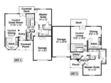 1st Floor Plan, 051M-0010