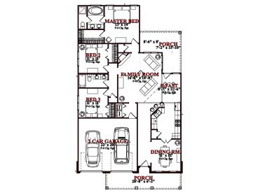 Floor Plan, 073H-0085