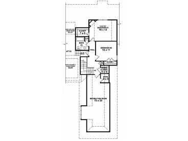 2nd Floor Plan, 006H-0113