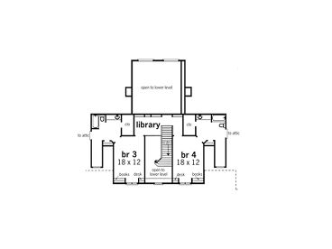 2nd Floor Plan, 021H-0013
