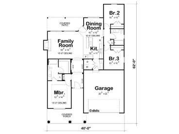 Floor Plan, 031H-0408