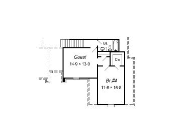 2nd Floor Plan, 061H-0053