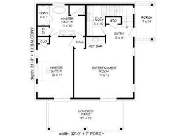 1st Floor Plan, 062G-0377