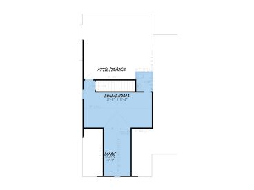 2nd Floor plan, 074H-0123