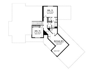 2nd Floor Plan, 020H-0282