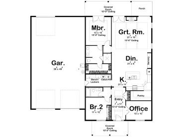 Floor Plan, 050H-0525