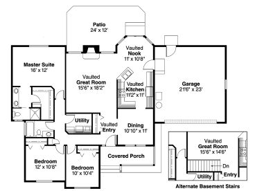 Floor Plan, 051H-0061