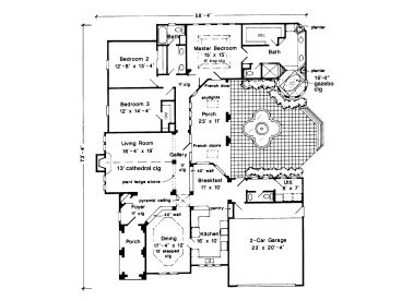 Floor Plan, 054H-0119