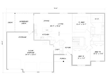 Floor Plan, 083H-0005
