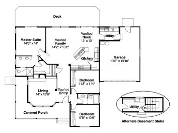 Floor Plan, 051H-0008