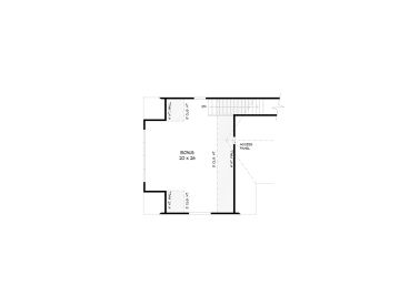 2nd Floor Plan, 062H-0492