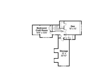 2nd Floor Plan, 051H-0307