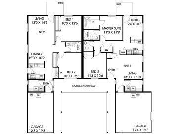 Floor Plan, 013M-0024