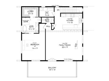 2nd Floor Plan, 062G-0333