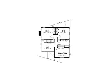 2nd Floor Plan, 047H-0031