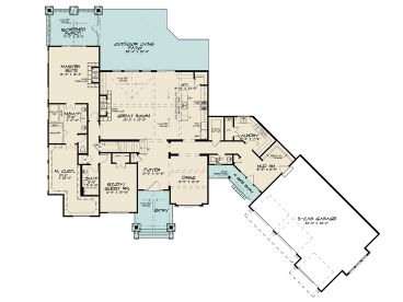 1st Floor Plan, 075H-0023