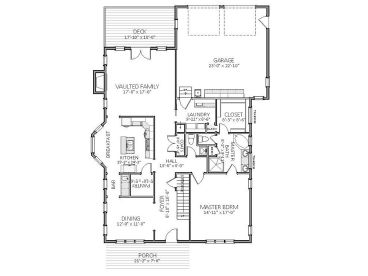 1st Floor Plan, 067H-0019