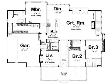 Floor Plan, 050H-0316