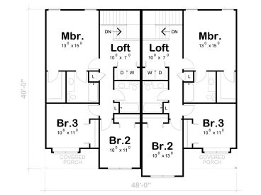2nd Floor Plan, 031M-0094